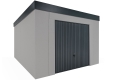 GARDEON® Gartenhaus mit sicherer Garagentür von Hörmann